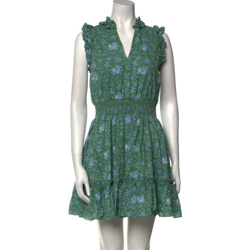 Anna Cate Printed Mini A Line Dress XS